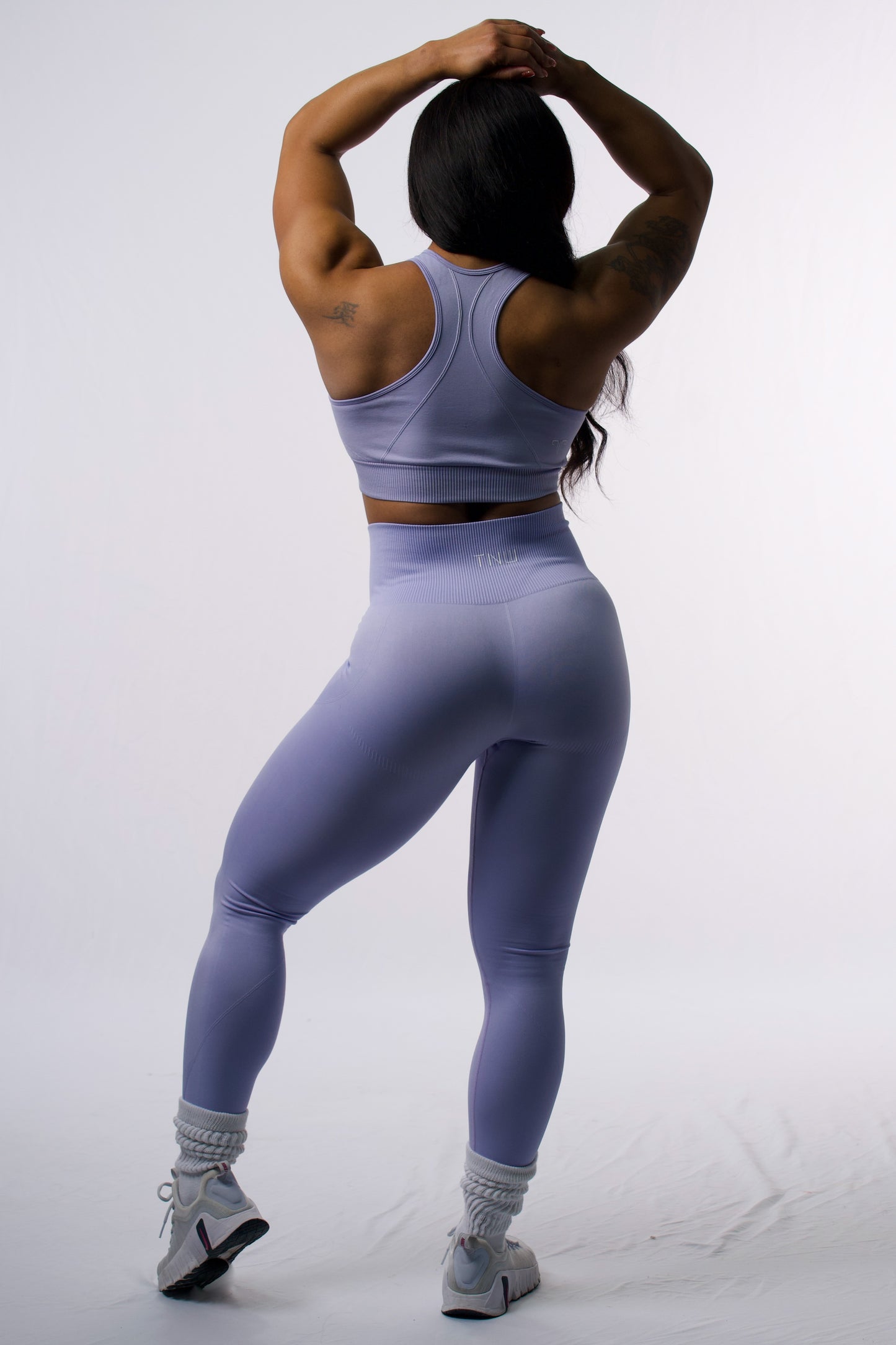 TNW Sports Bra And Leggings Set -Lavender